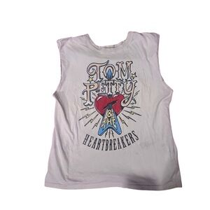 Anthropologie Tom Petty Heartbreakers Graphic Tank - Medium